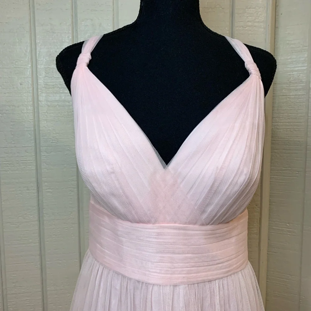 Wtoo 244 Convertible Neckline Bridesmaid Dress, size 14. New with tags.